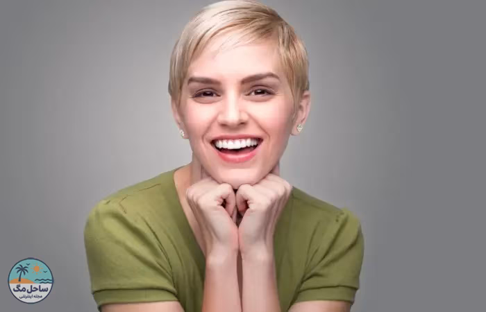 Women with oval face shape