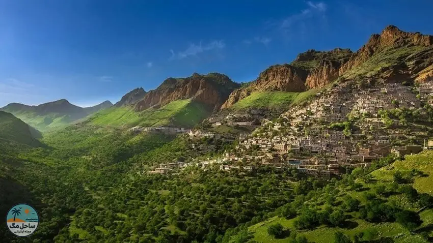 اورامانات، یکی از زیباترین روستاهای ایران