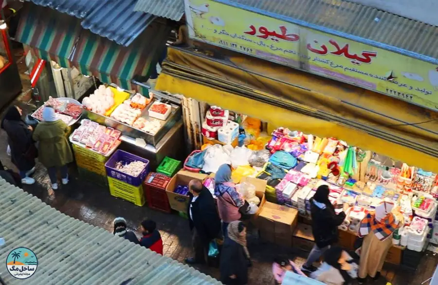 بازار بزرگ رشت؛ رنگینکمان خوراکیها