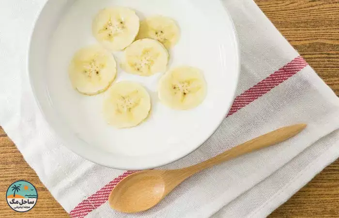 ماسک موز، ماست و روغن زیتون