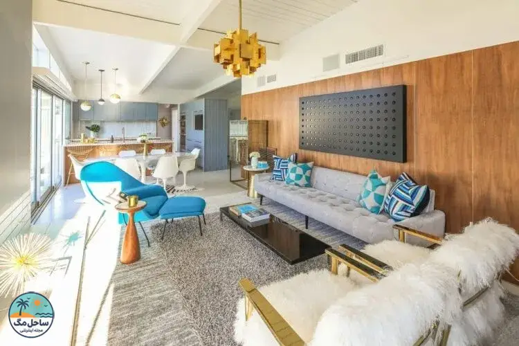 Modern interior design ideas in a living room by Decorilla designer, Michelle B.