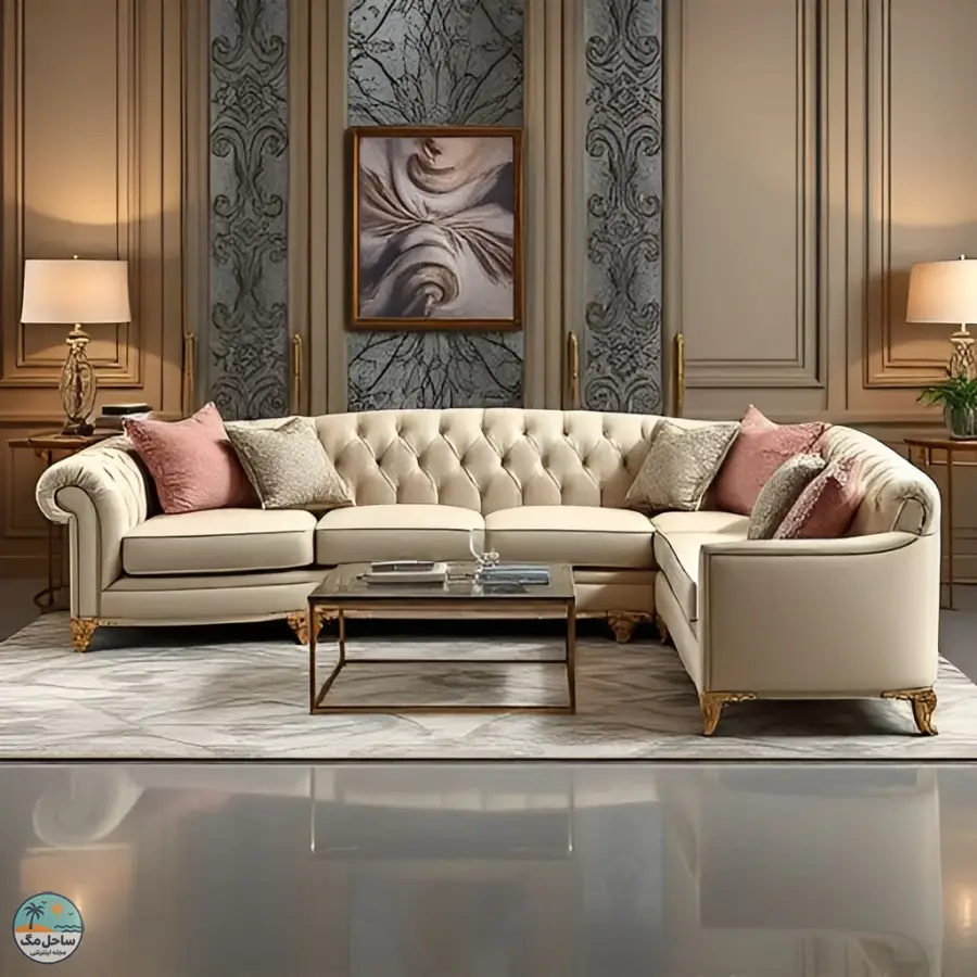 مبل نئوکلاسیک مینیمال و راحتی