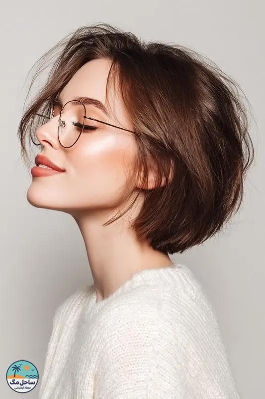 میکرو باب با تناژ قهوه ای سرد