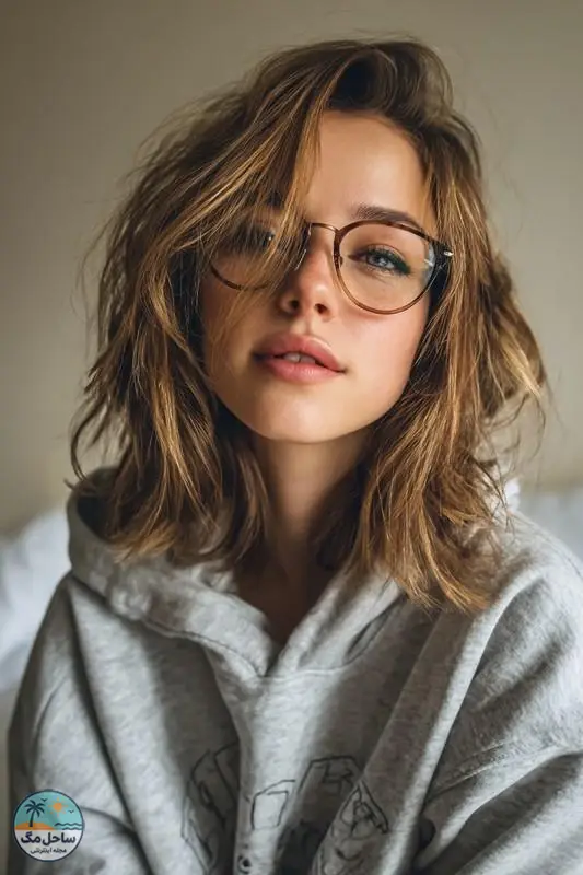 لاب لایه لایه با هایلایت های قاب کننده صورت